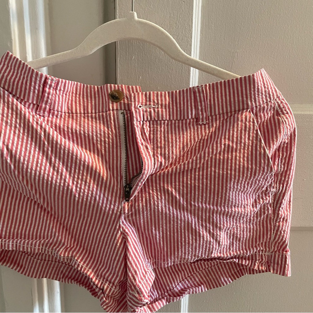 Old navy pink striped shorts